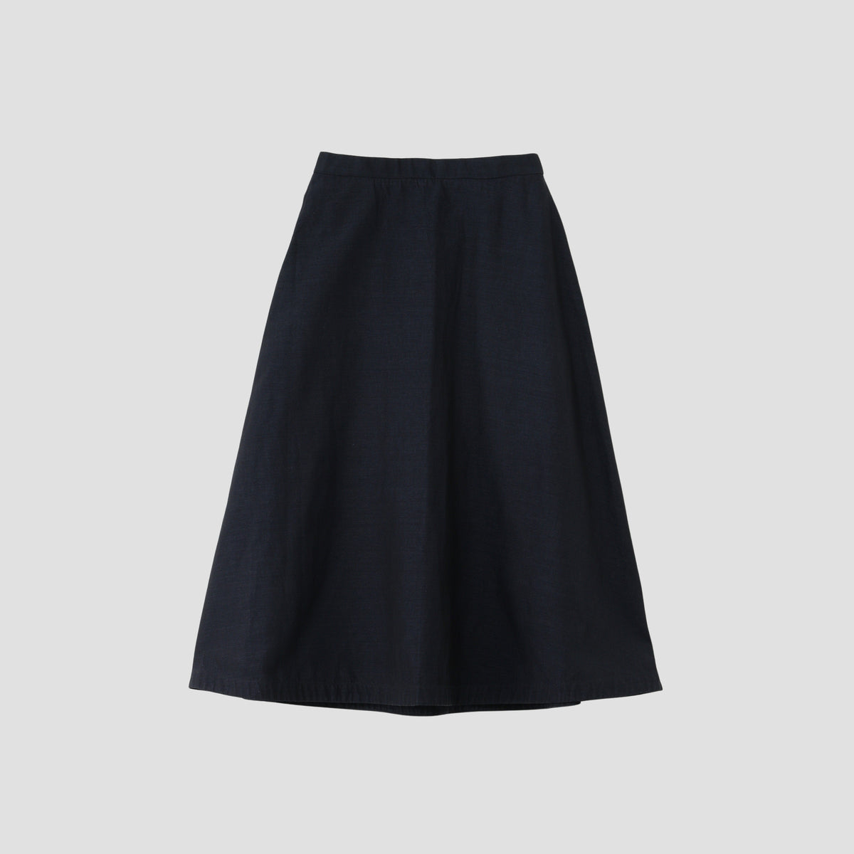 HIGH TWIST COTTON LINEN SKIRT