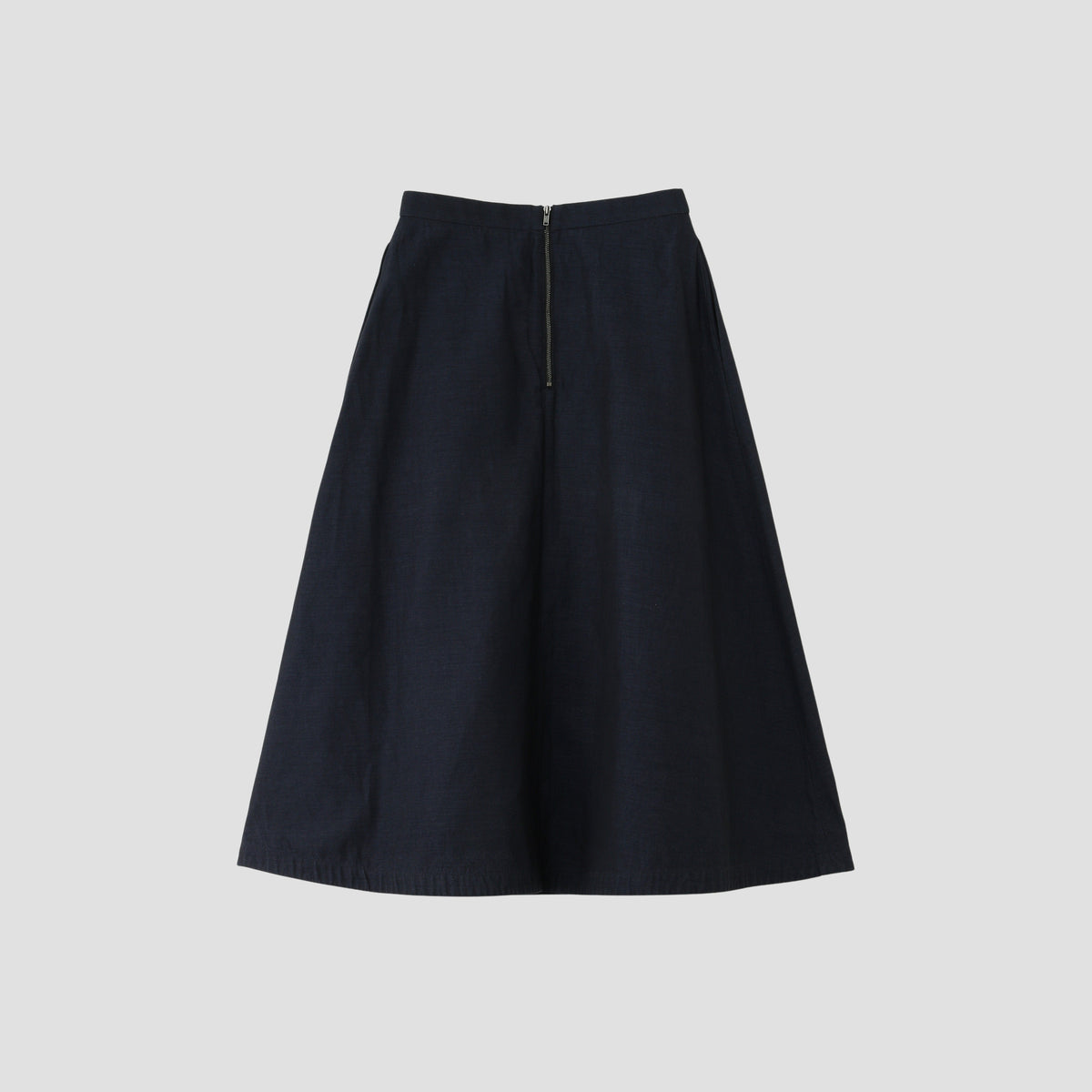 HIGH TWIST COTTON LINEN SKIRT