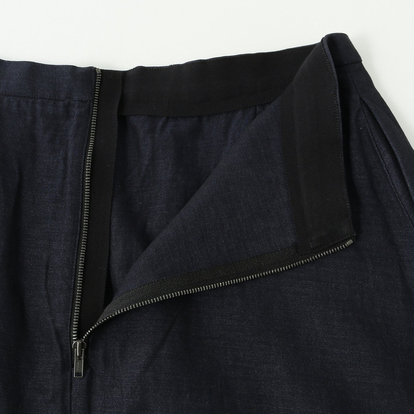 HIGH TWIST COTTON LINEN SKIRT