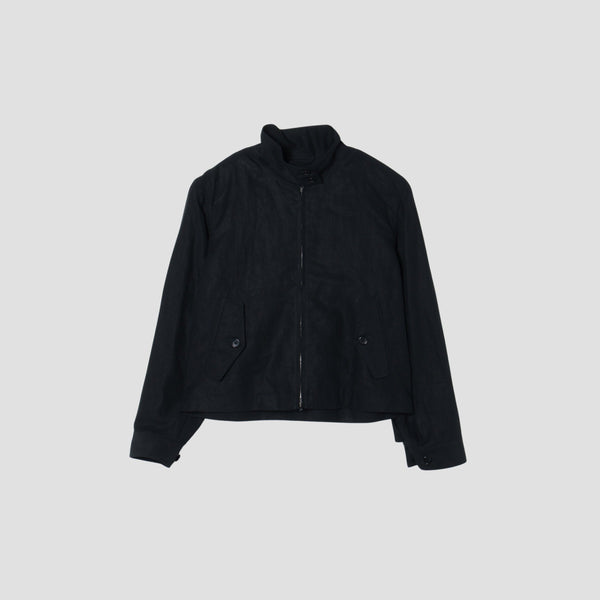 DENSE LINEN POPLIN BLOUSON