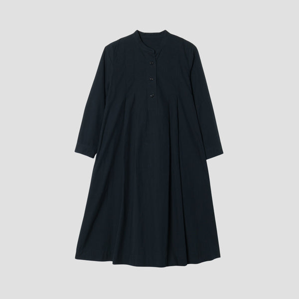 STIFF COTTON POPLIN DRESS