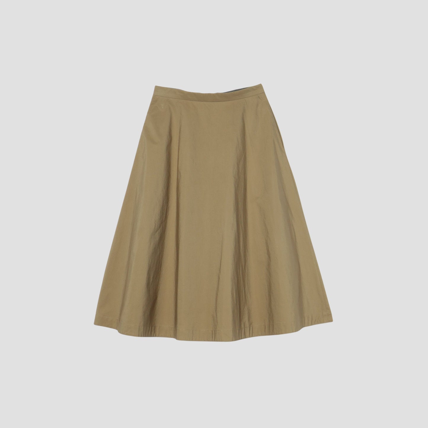 COTTON TAFETTA SKIRT