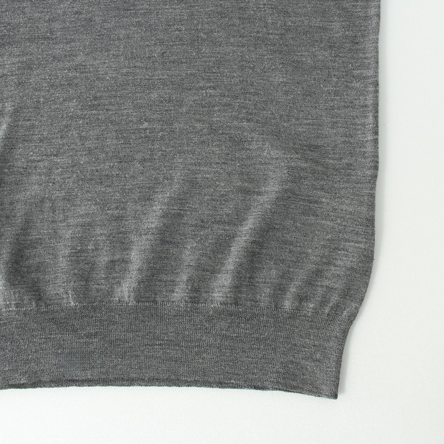 FINE MERINO POLO COLLAR JUMPER KNIT