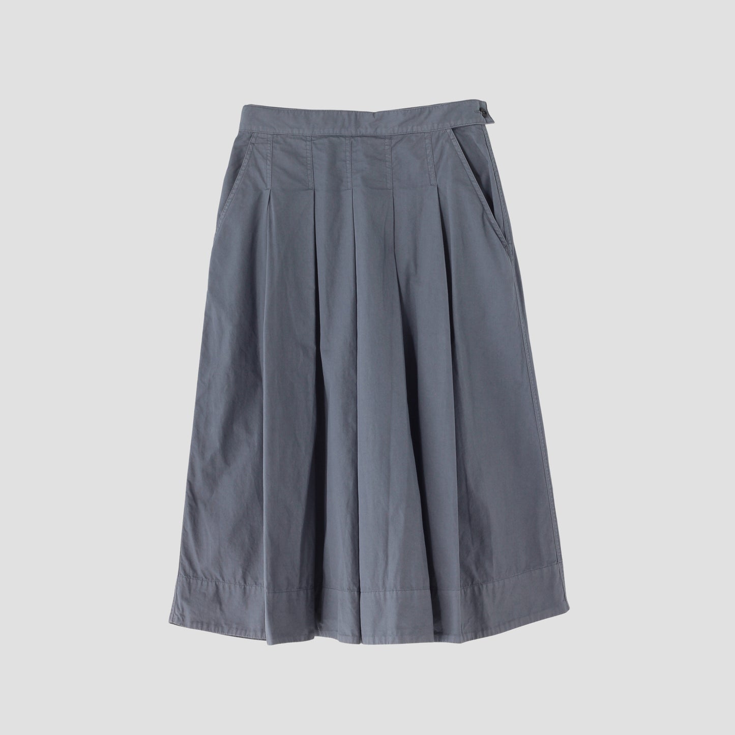 SUPERFINE COTTON TWILL SKIRT
