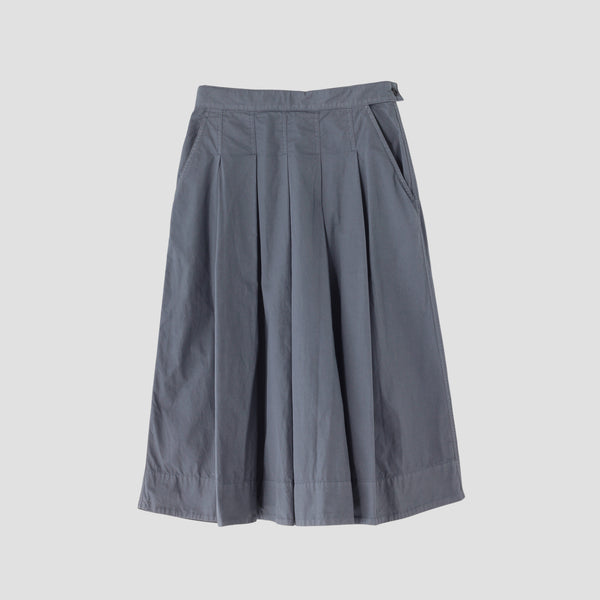 SUPERFINE COTTON TWILL SKIRT