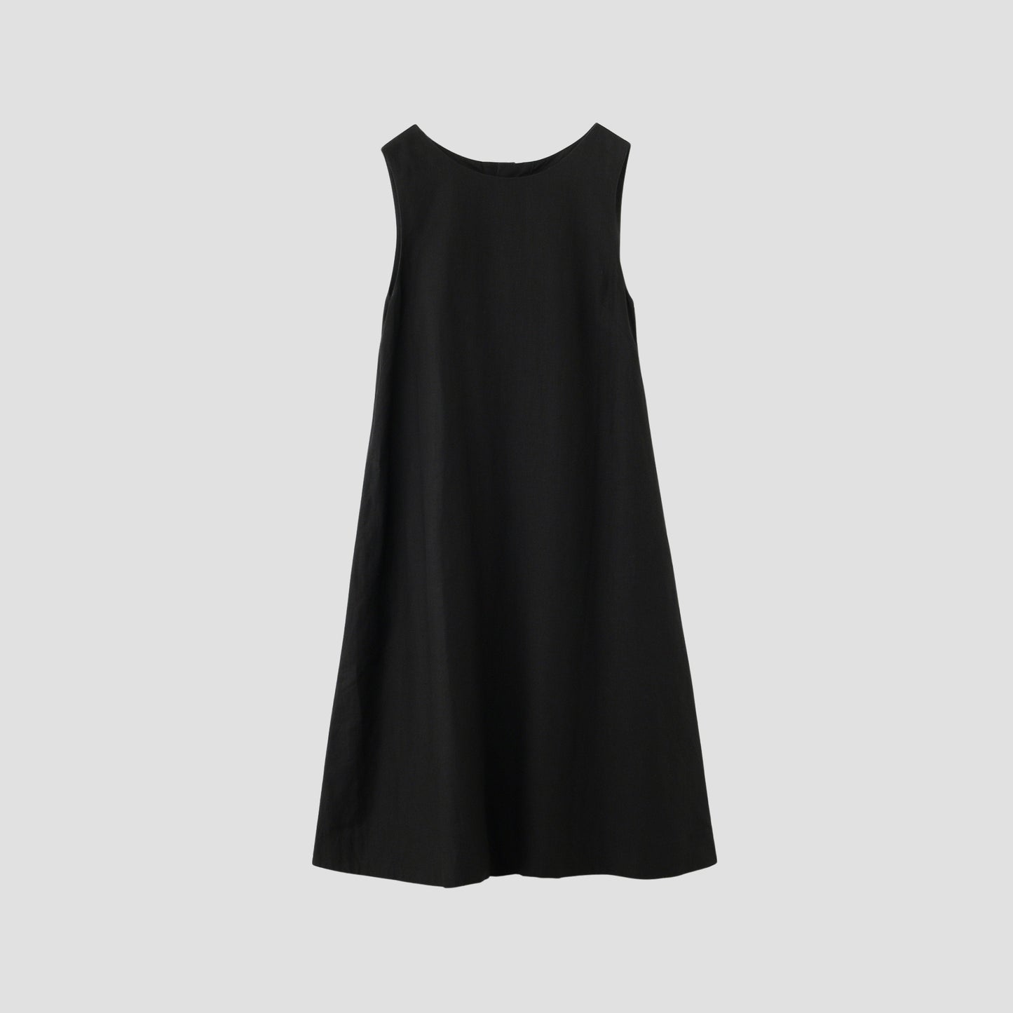 DENSE FINE LINEN POPLIN DRESS
