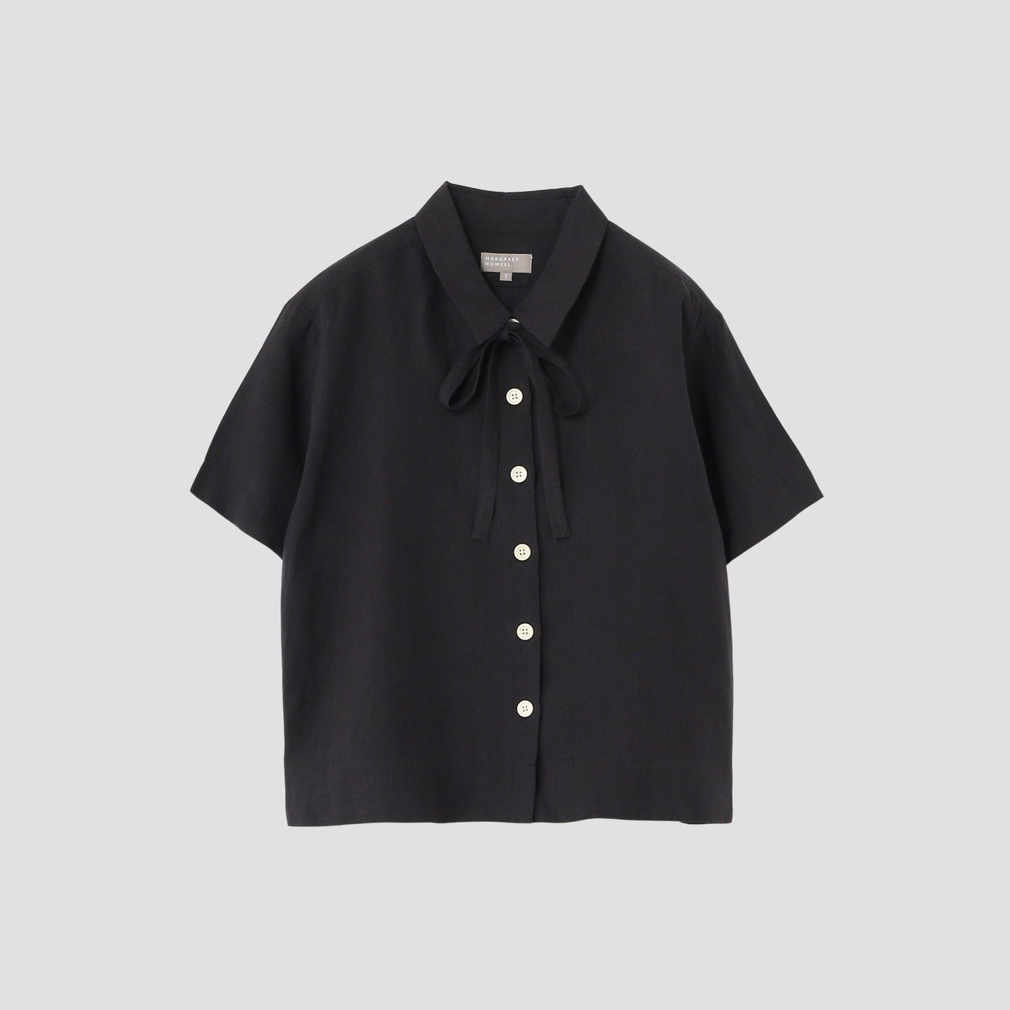 PLAIN WEAVE LINEN SHIRT