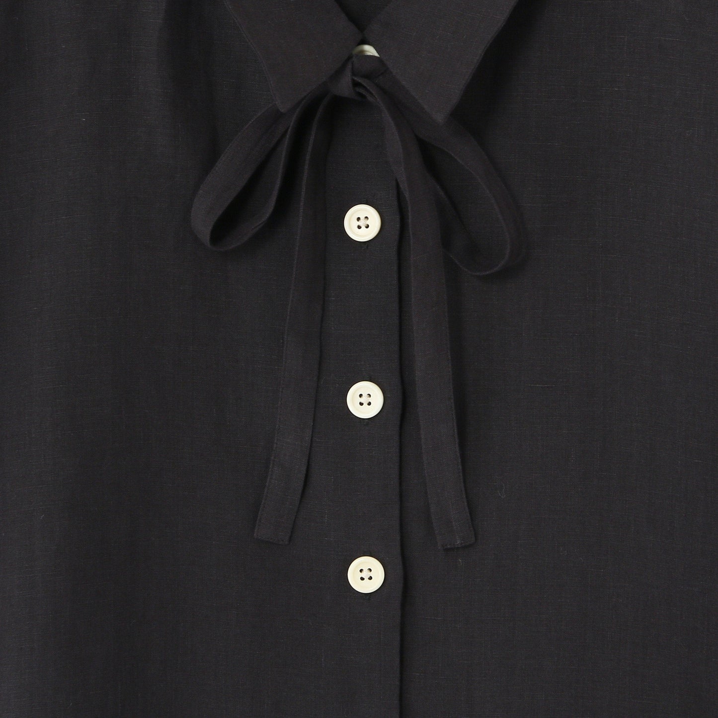 PLAIN WEAVE LINEN SHIRT
