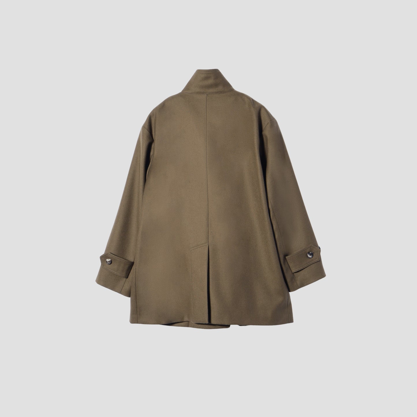 MILLED SERGE COAT