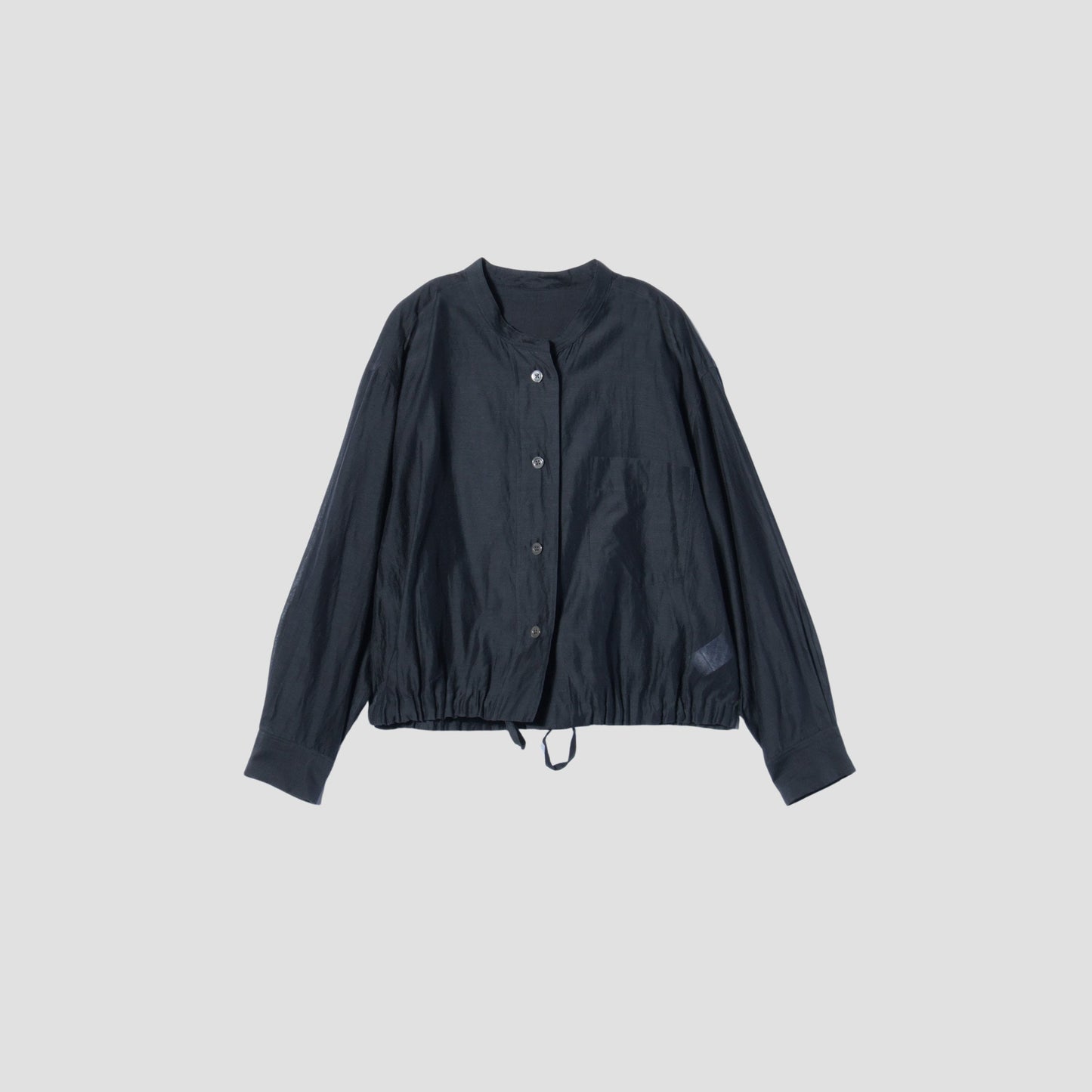 SHEER COTTON SILK SHIRT