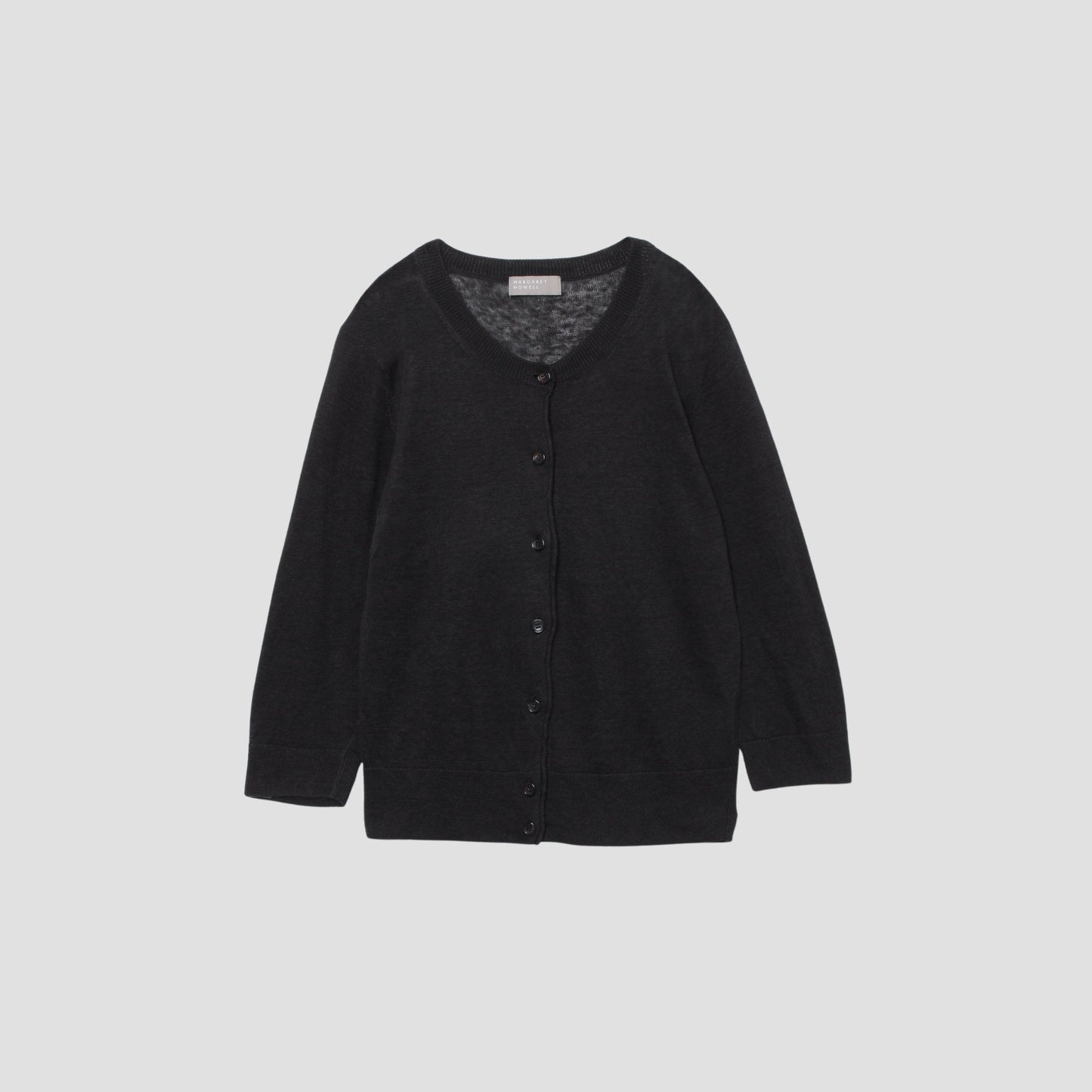 SUPERFINE LINEN CARDIGAN KNIT