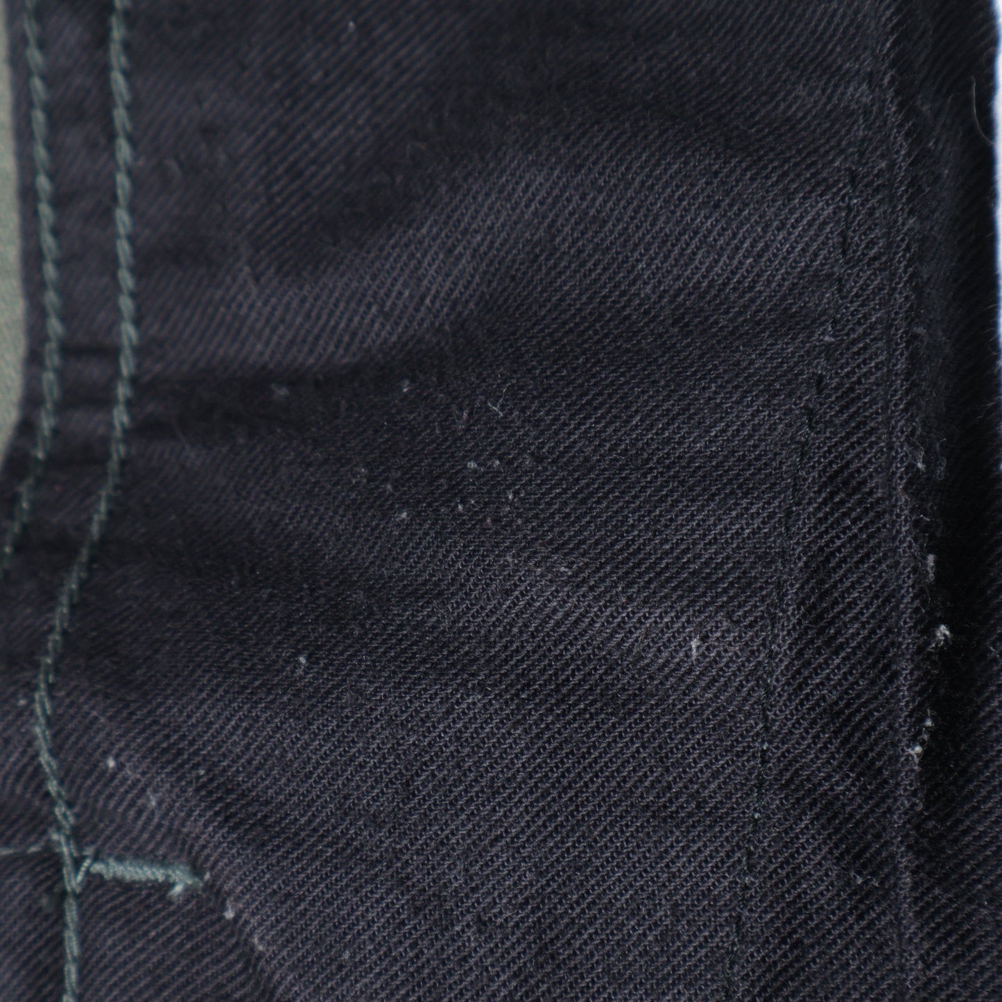 ORGANIC COTTON GABARDINE TROUSERS