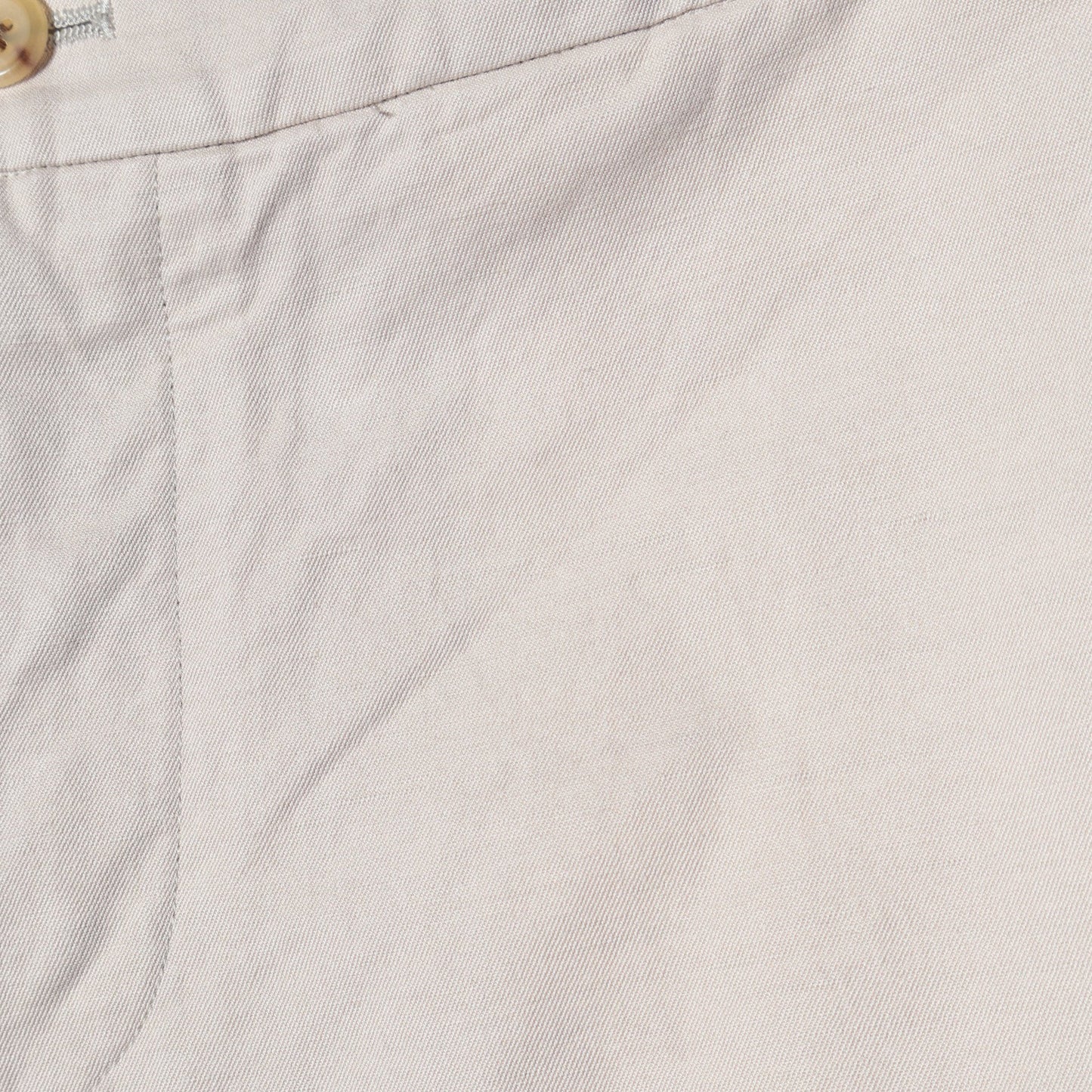 LINEN COTTON TWILL TROUSERS