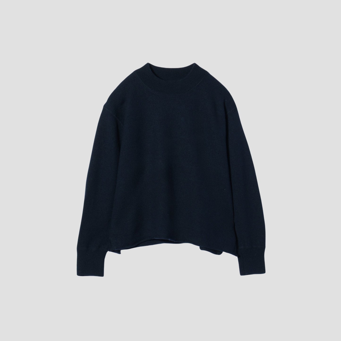 FELTED ROUGH WOOL KNIT