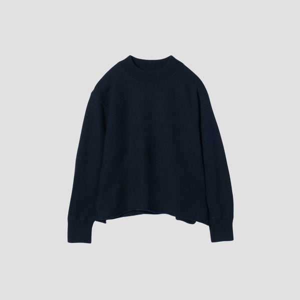 FELTED ROUGH WOOL KNIT