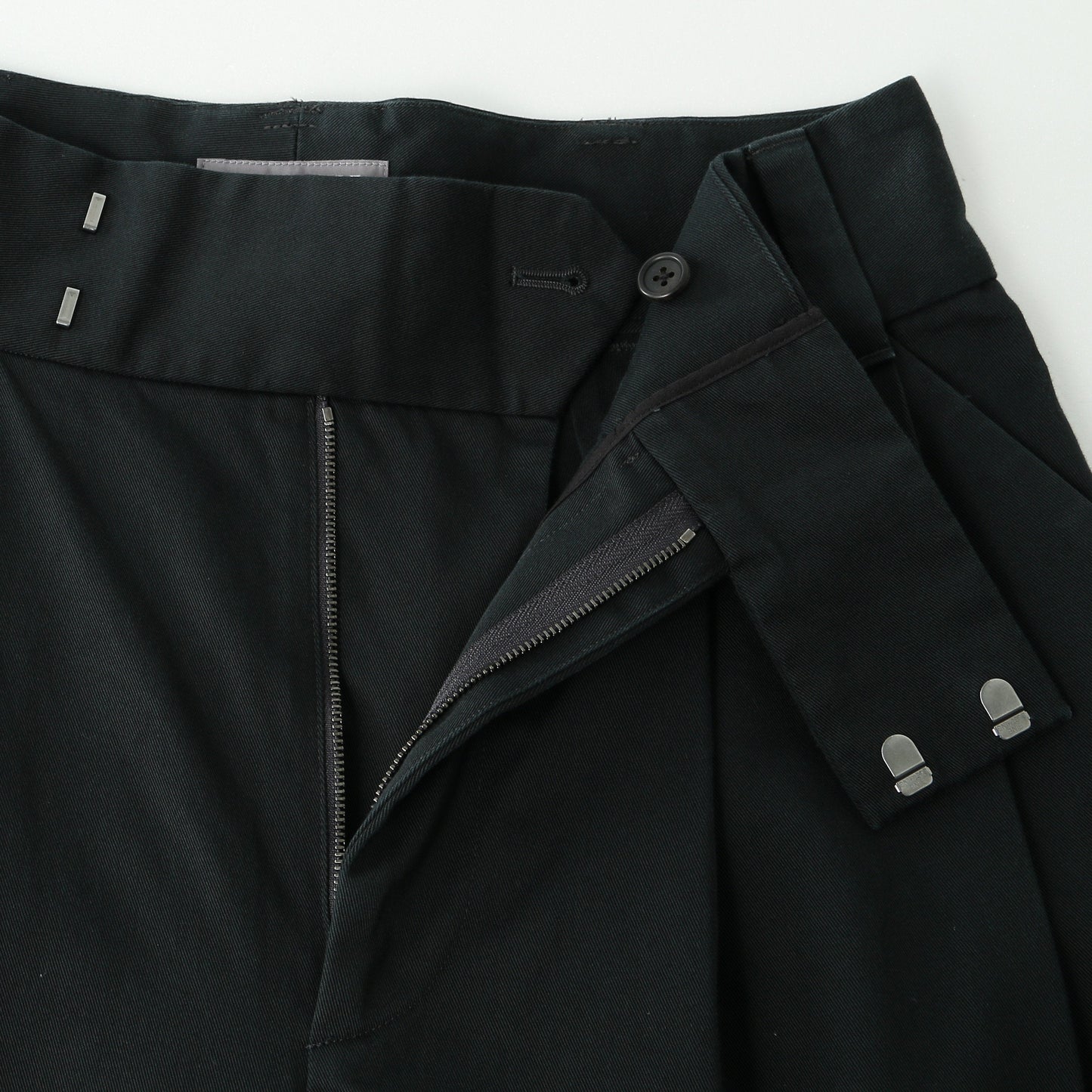 ORGANIC COTTON TWILL TROUSERS