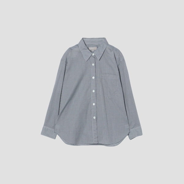 SUPERFINE COTTON GINGHAM SHIRT