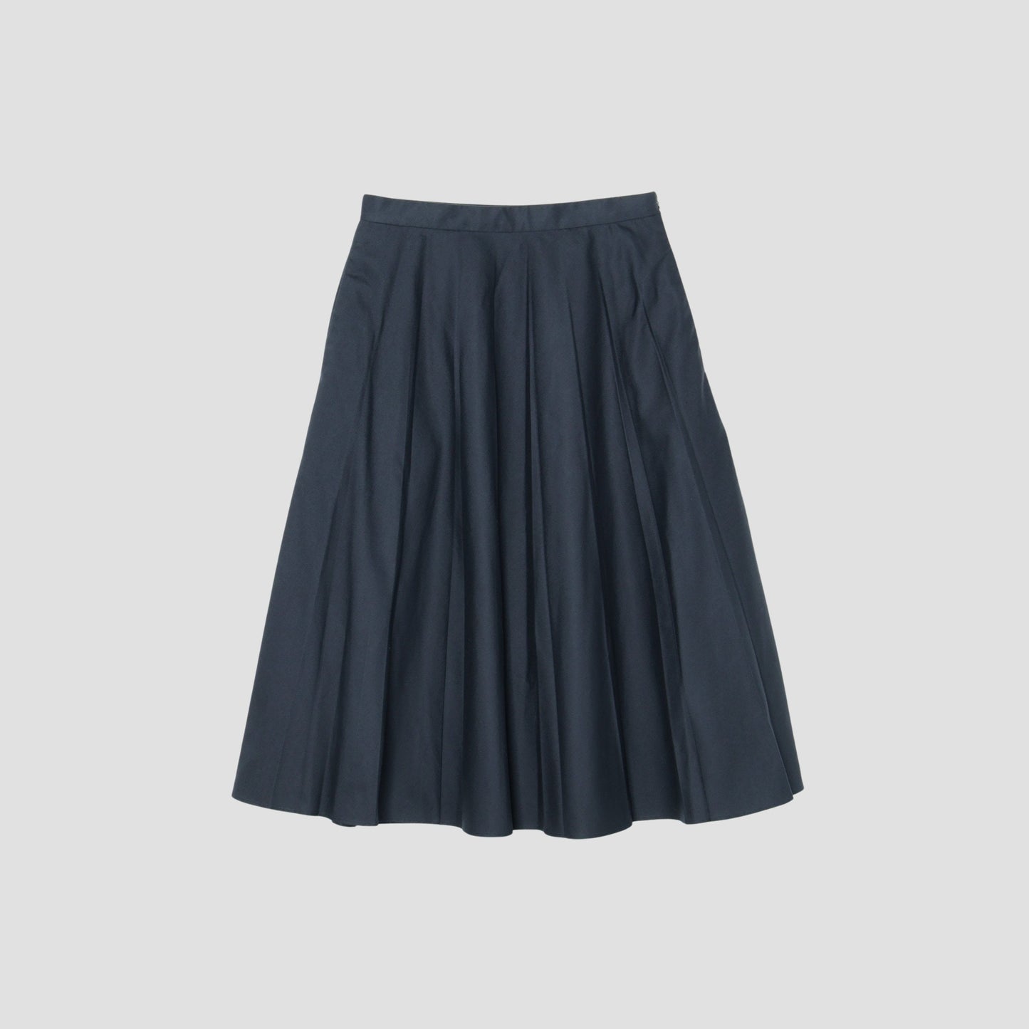 COTTON POLYESTER TWILL SKIRT