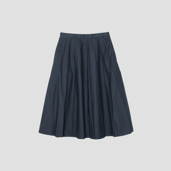 COTTON POLYESTER TWILL SKIRT