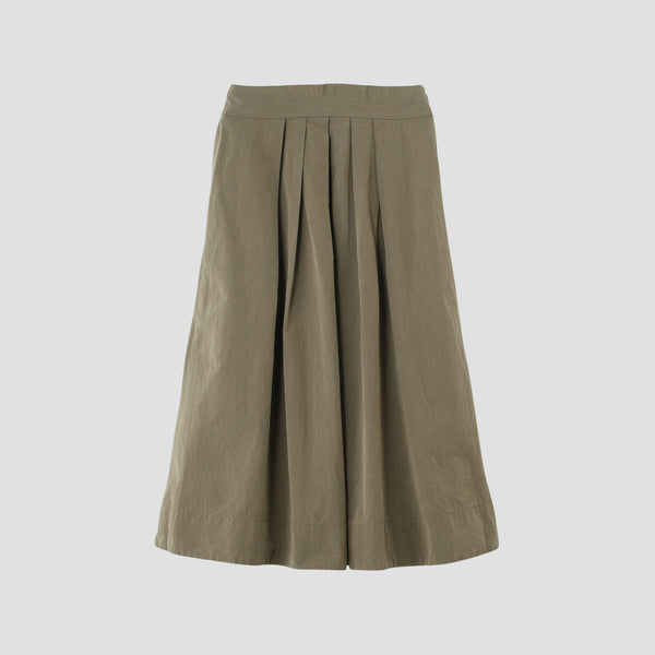 COTTON CHAMBRAY SKIRT