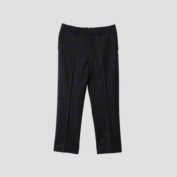 WOOL BLACKWATCH TROUSERS