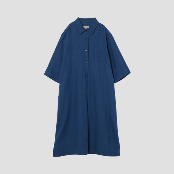 SHIRTING LINEN DRESS