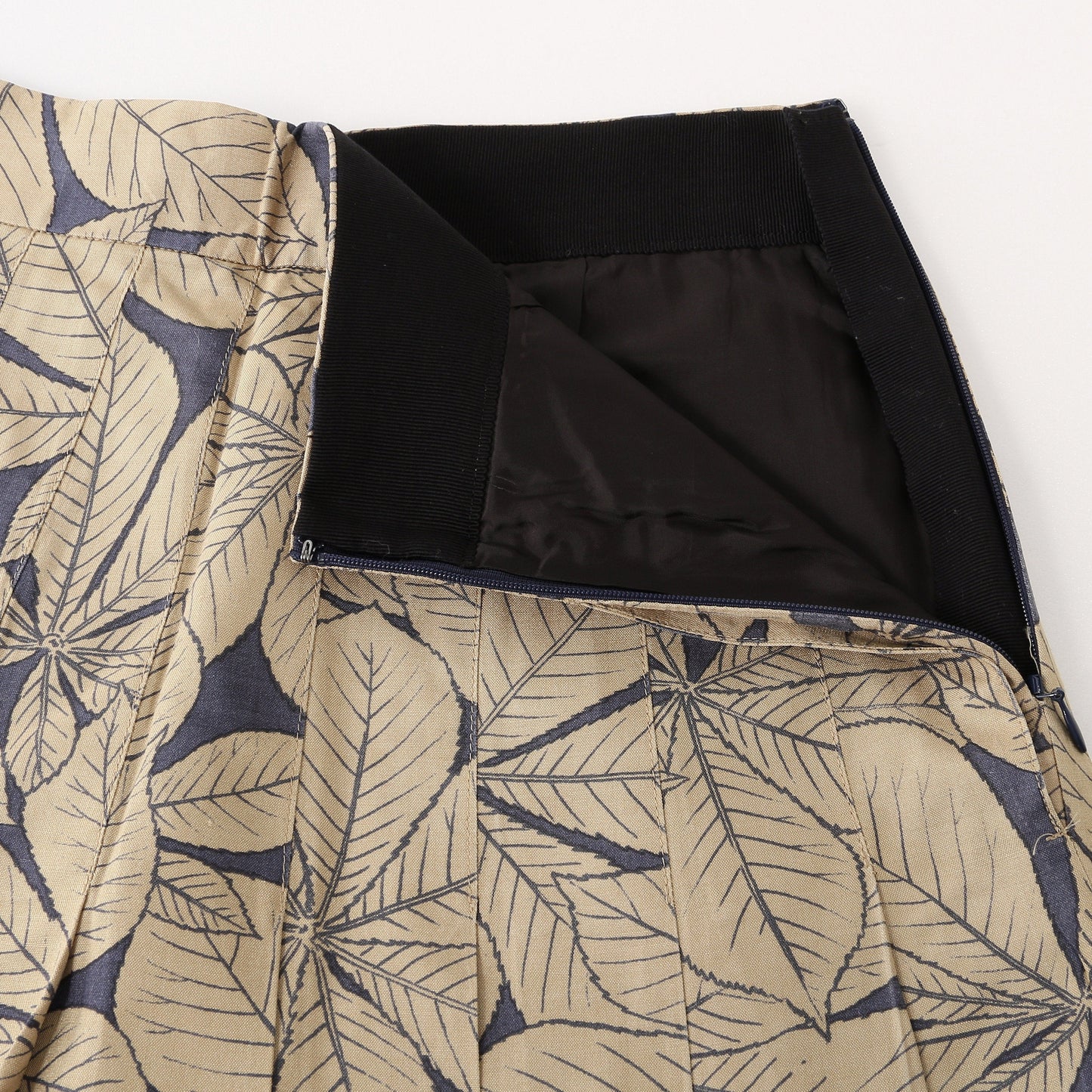 HORSE CHESTNUT SILK SKIRT