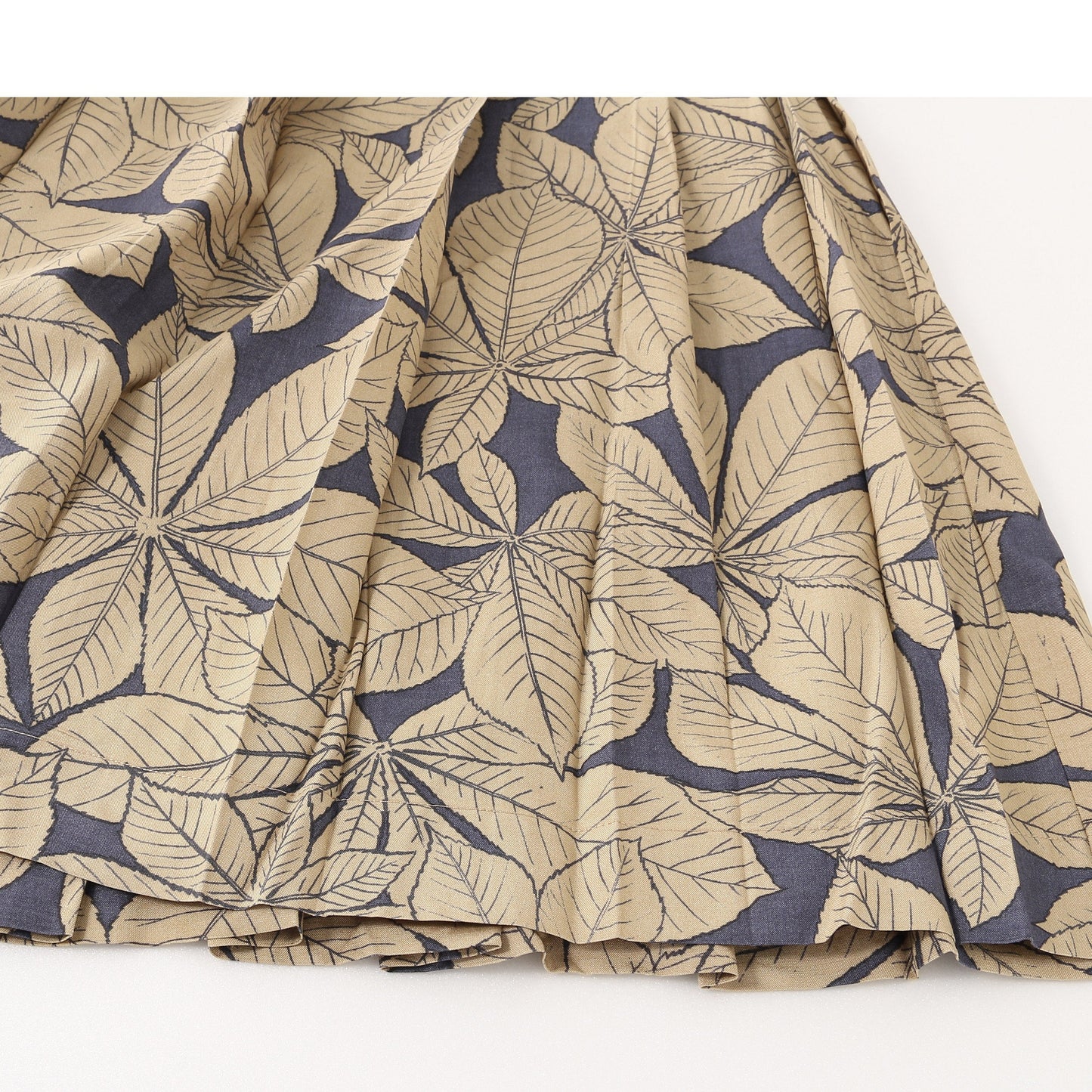 HORSE CHESTNUT SILK SKIRT