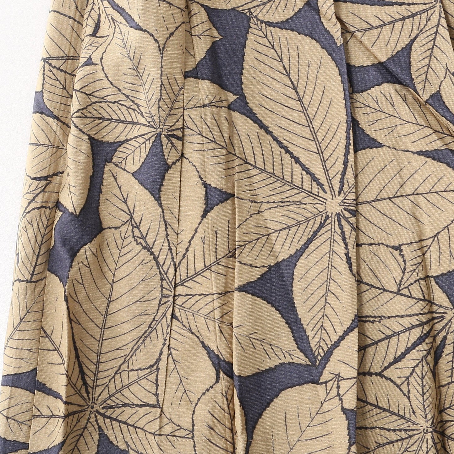 HORSE CHESTNUT SILK SKIRT