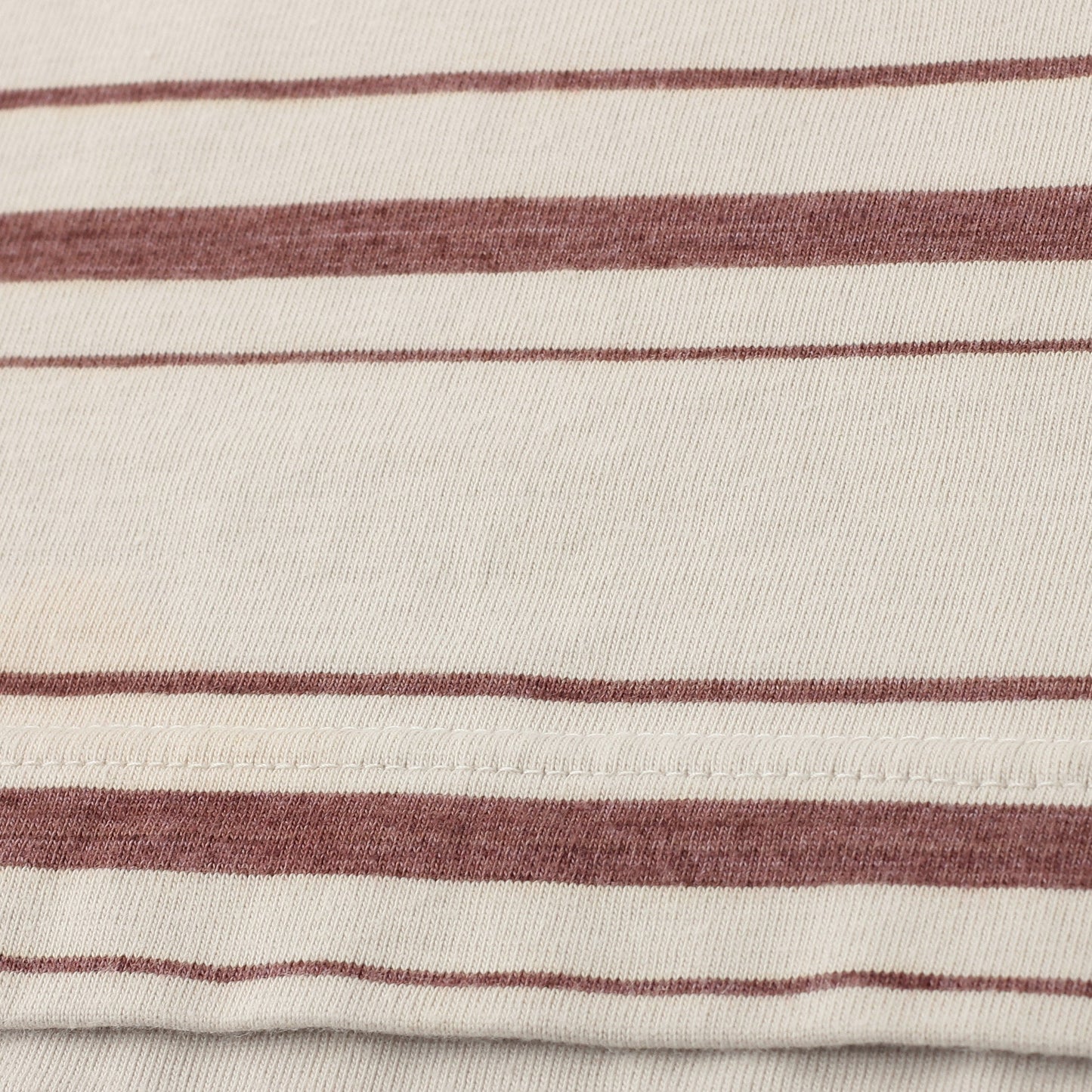 IRREGULAR STRIPE COTTON JERSEY