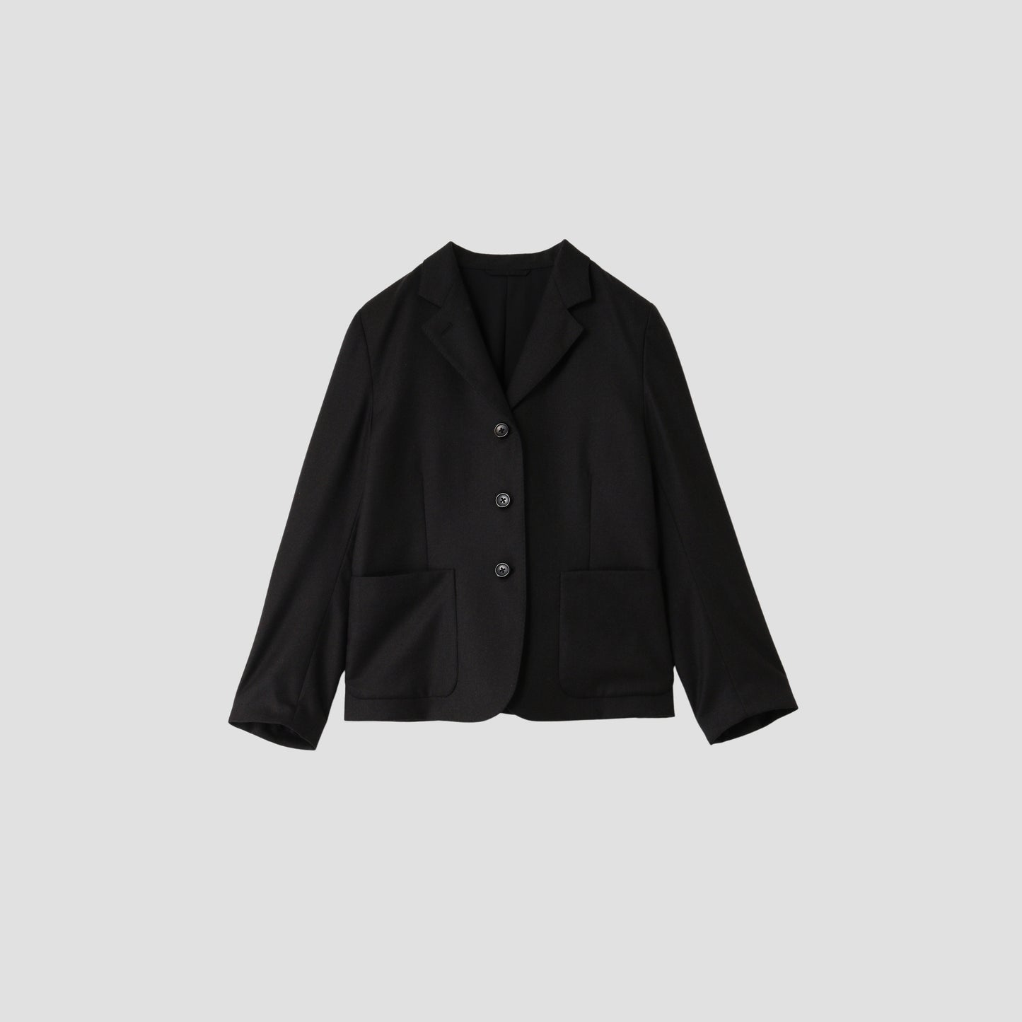 FINE WOOL FLANNEL JACKET