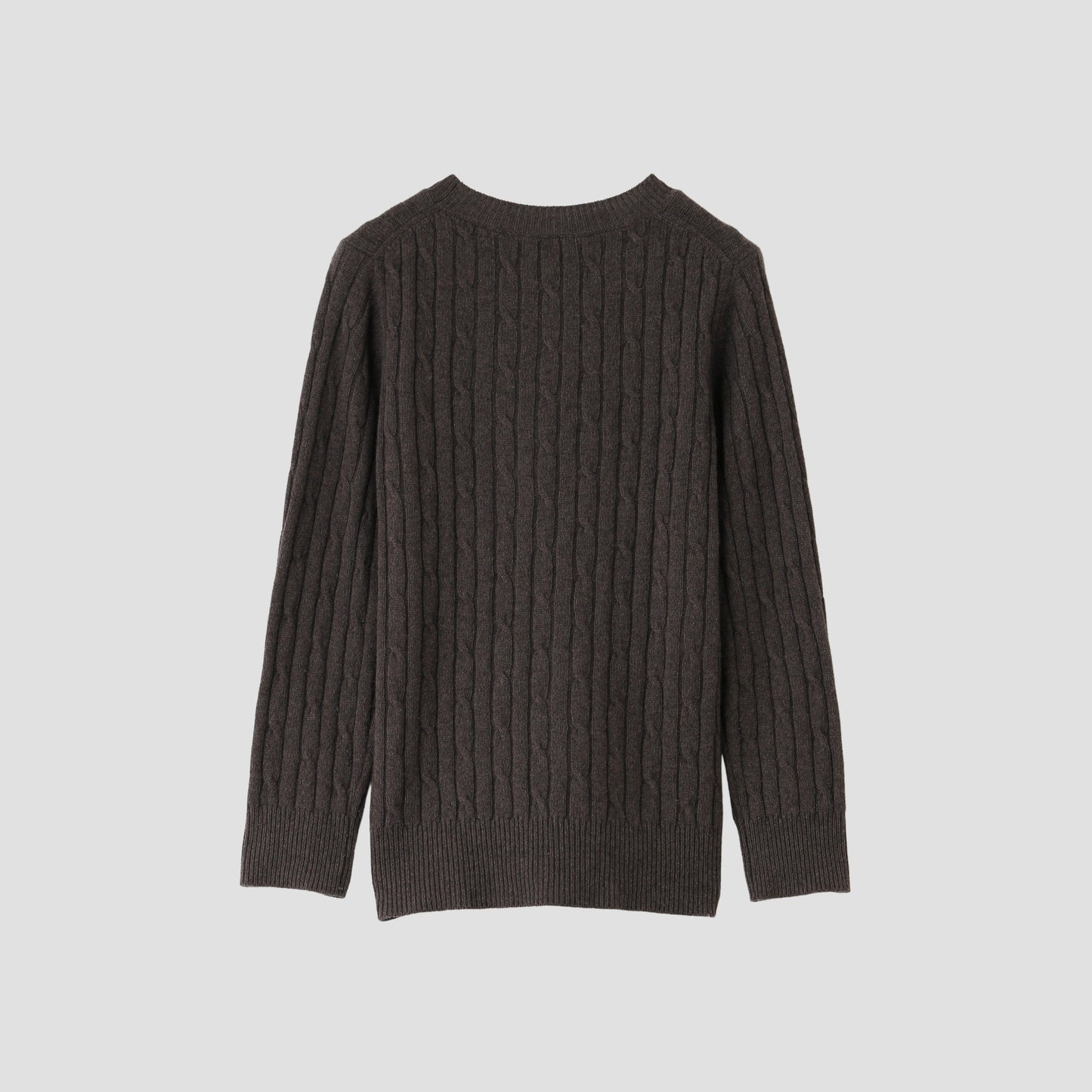 TWISTED CASHMERE WOOL KNIT