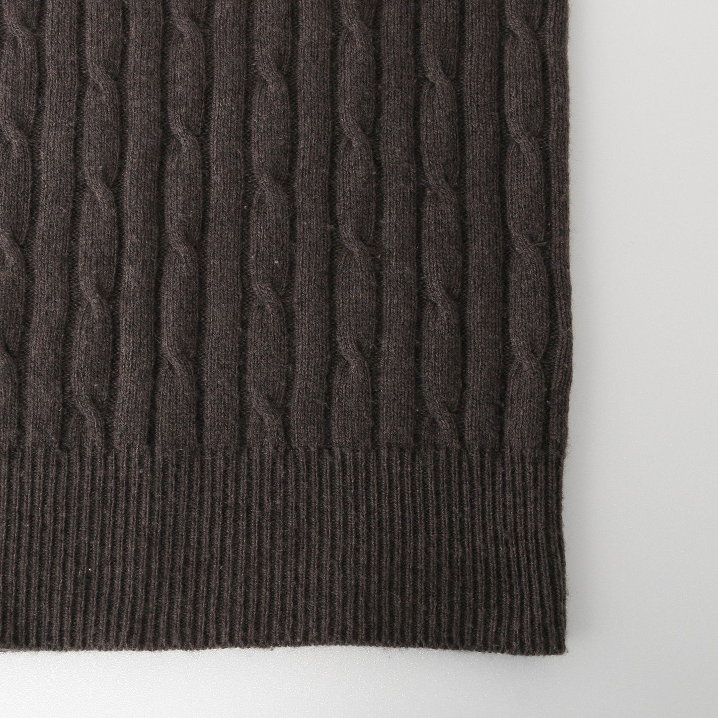 TWISTED CASHMERE WOOL KNIT