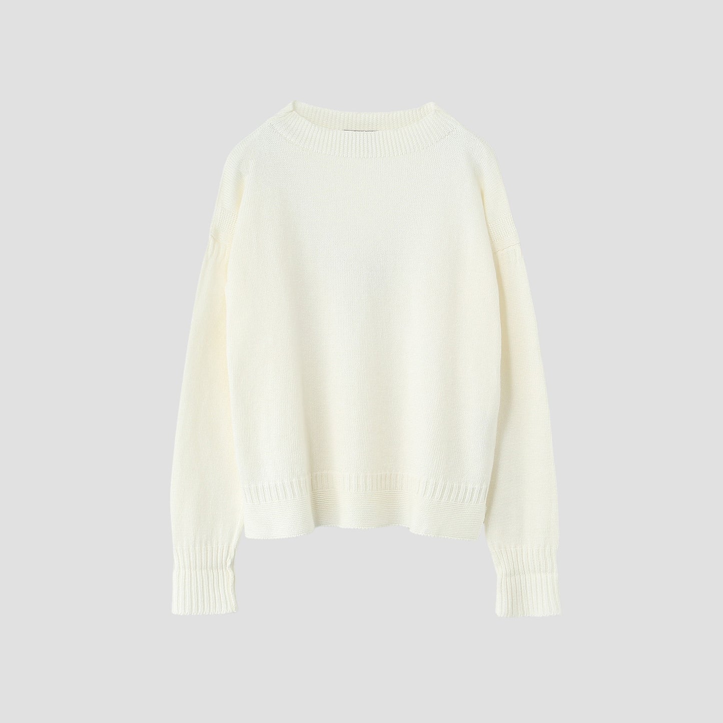 BOAT NECK GUERNSEY KNIT