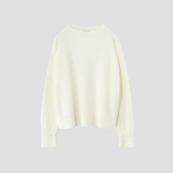 BOAT NECK GUERNSEY KNIT