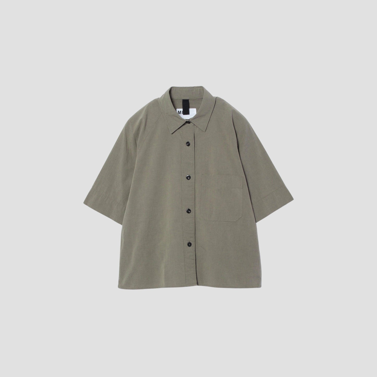 LIGHTWEIGHT COTTON LINEN CHAMBRAY SHIRT