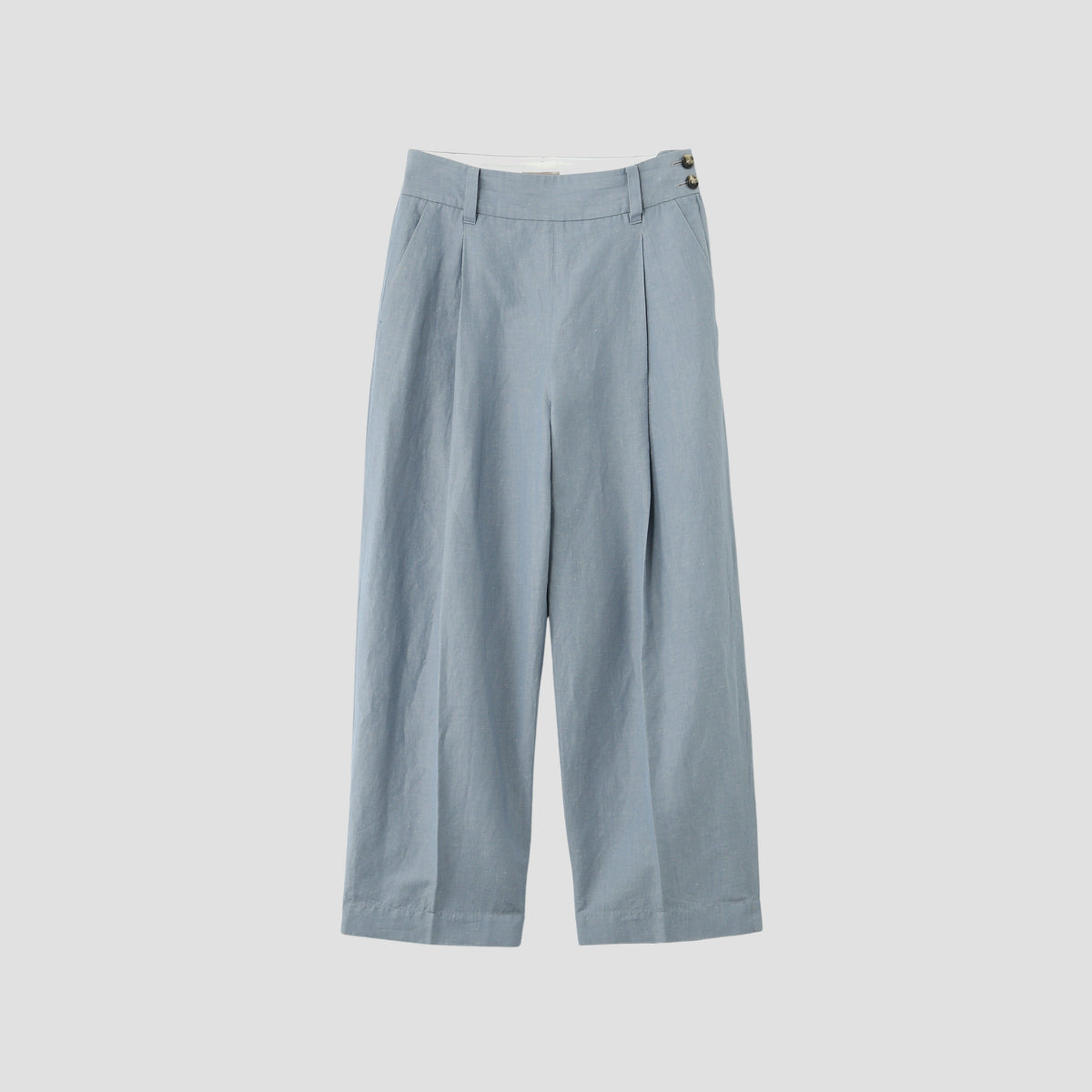 LINEN COTTON TROUSERS