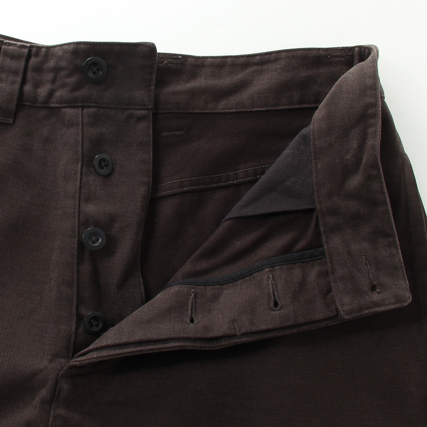 BRUSHED COTTON DRILL TROUSERS