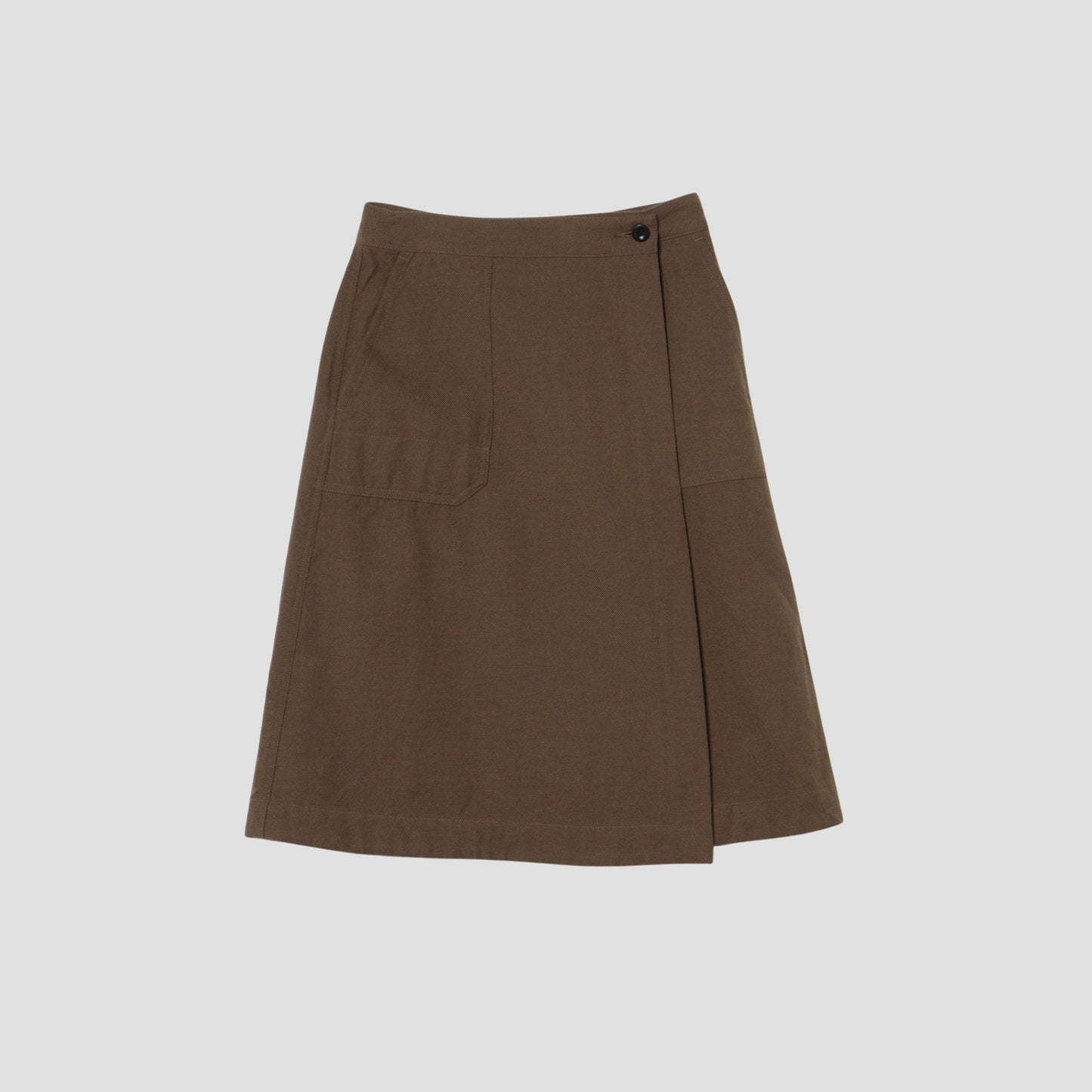 WOOL SERGE SKIRT