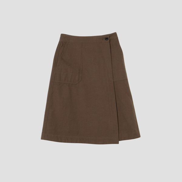 WOOL SERGE SKIRT