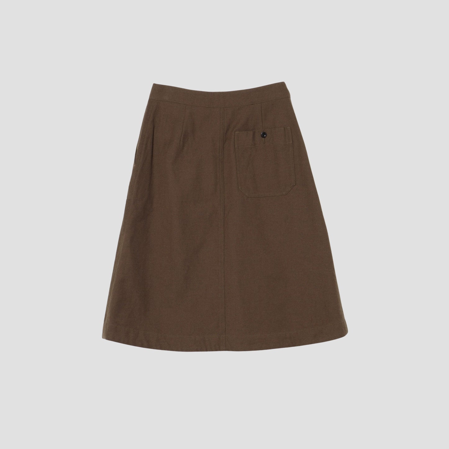 WOOL SERGE SKIRT