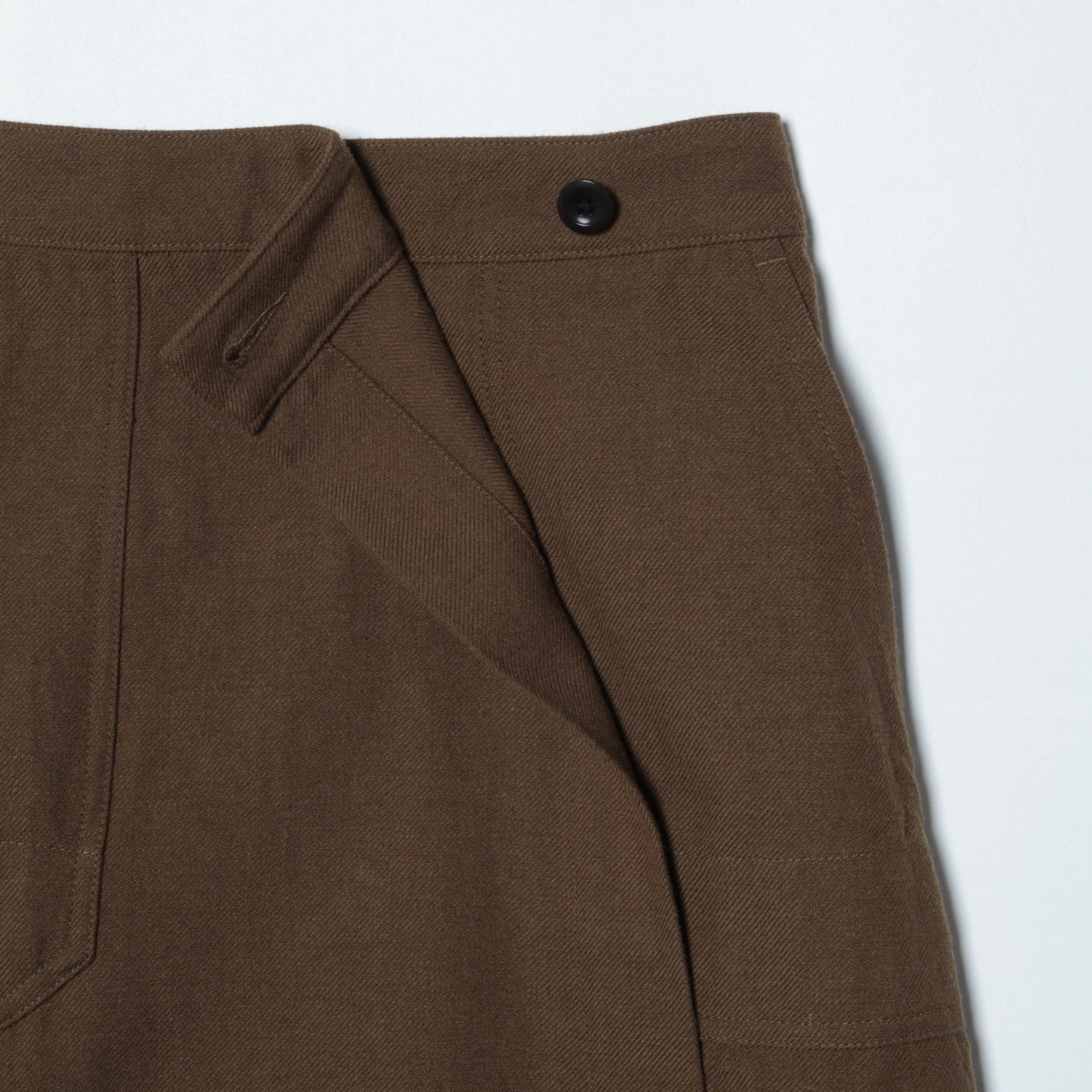 WOOL SERGE SKIRT