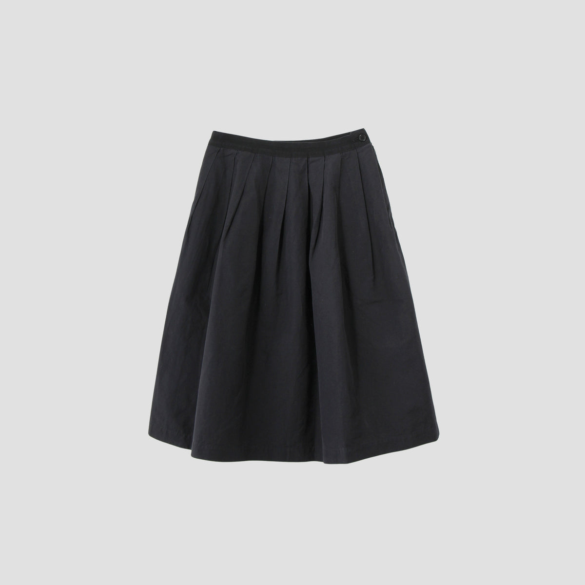 YARN DYE COTTON LINEN SKIRT