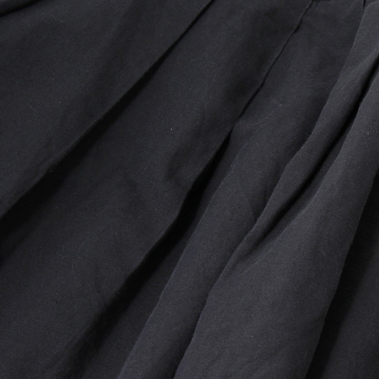 YARN DYE COTTON LINEN SKIRT