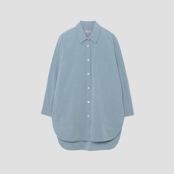 FINE COTTON CHAMBRAY SHIRT