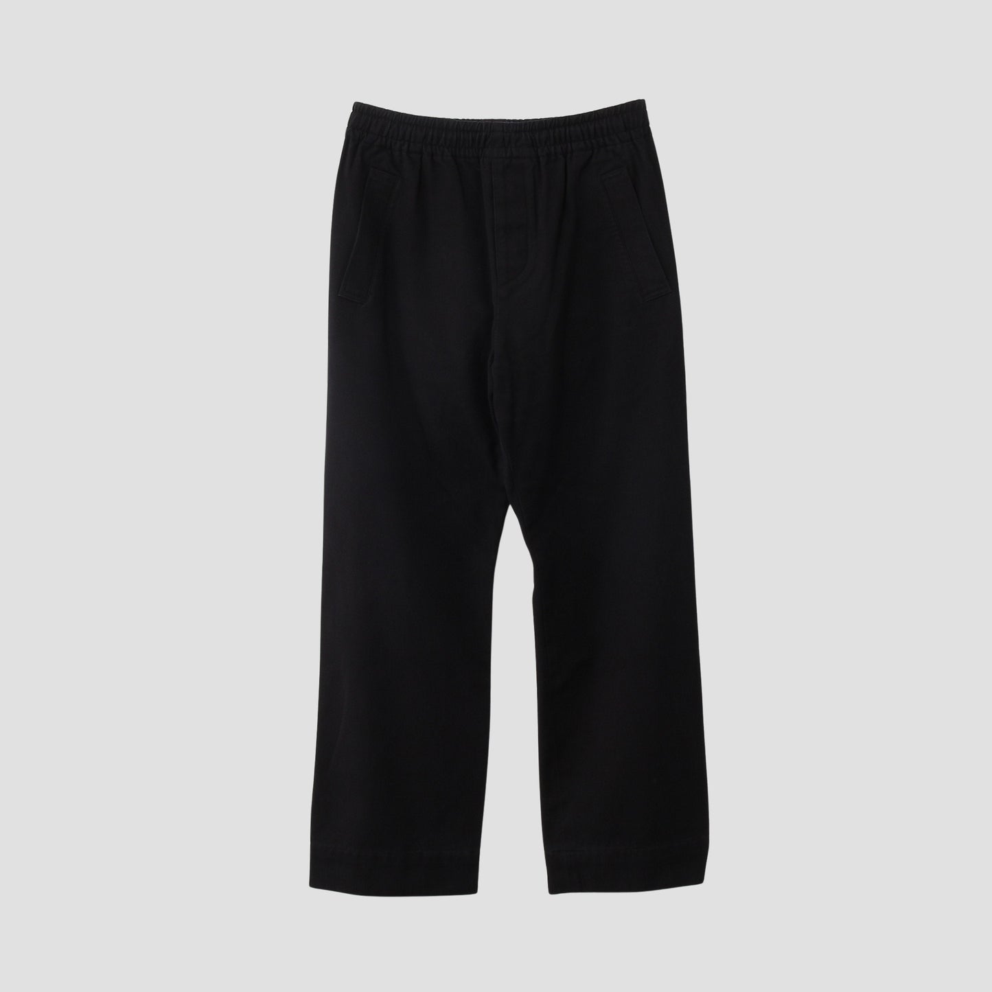 BRUSHED COTTON TWILL TROUSERS