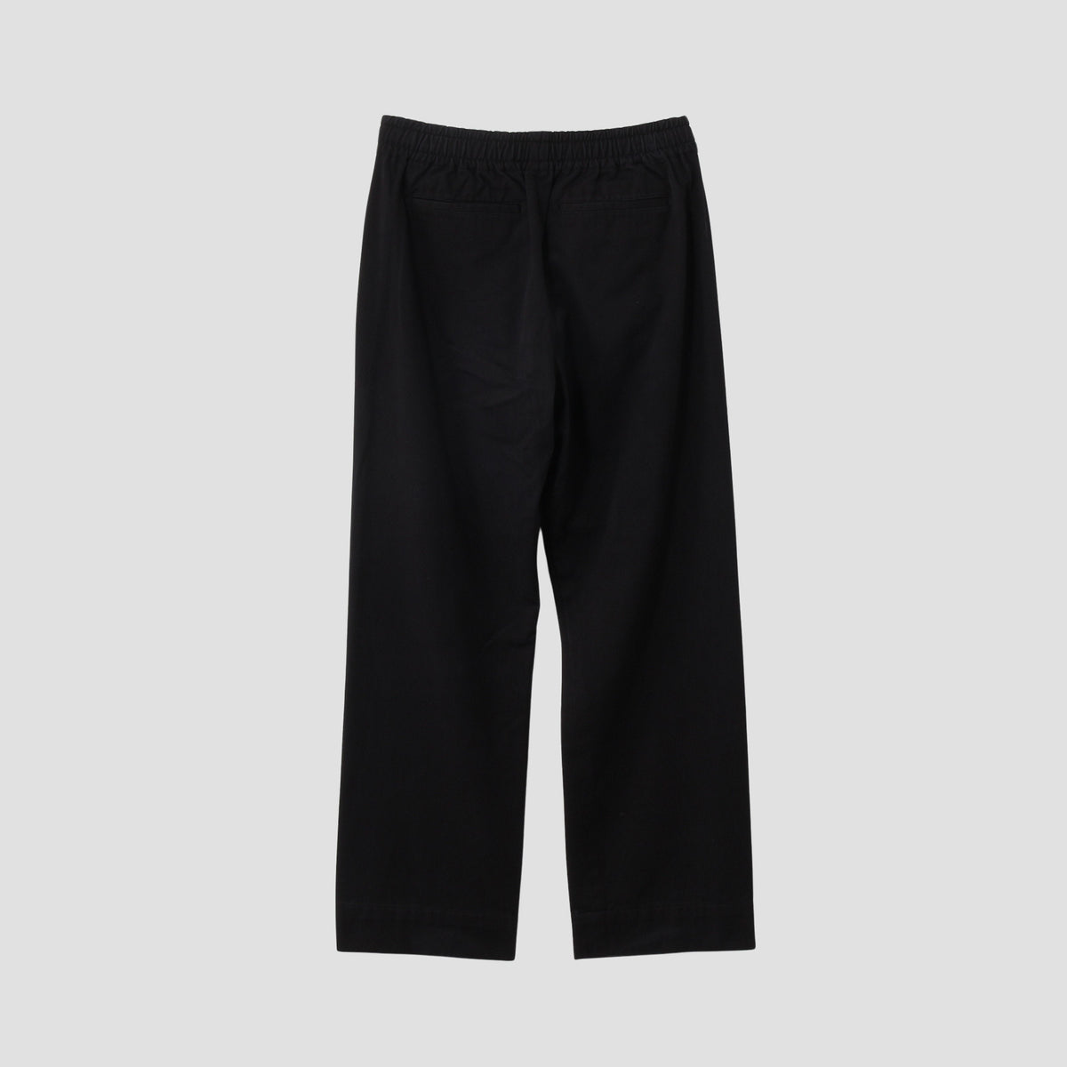 BRUSHED COTTON TWILL TROUSERS