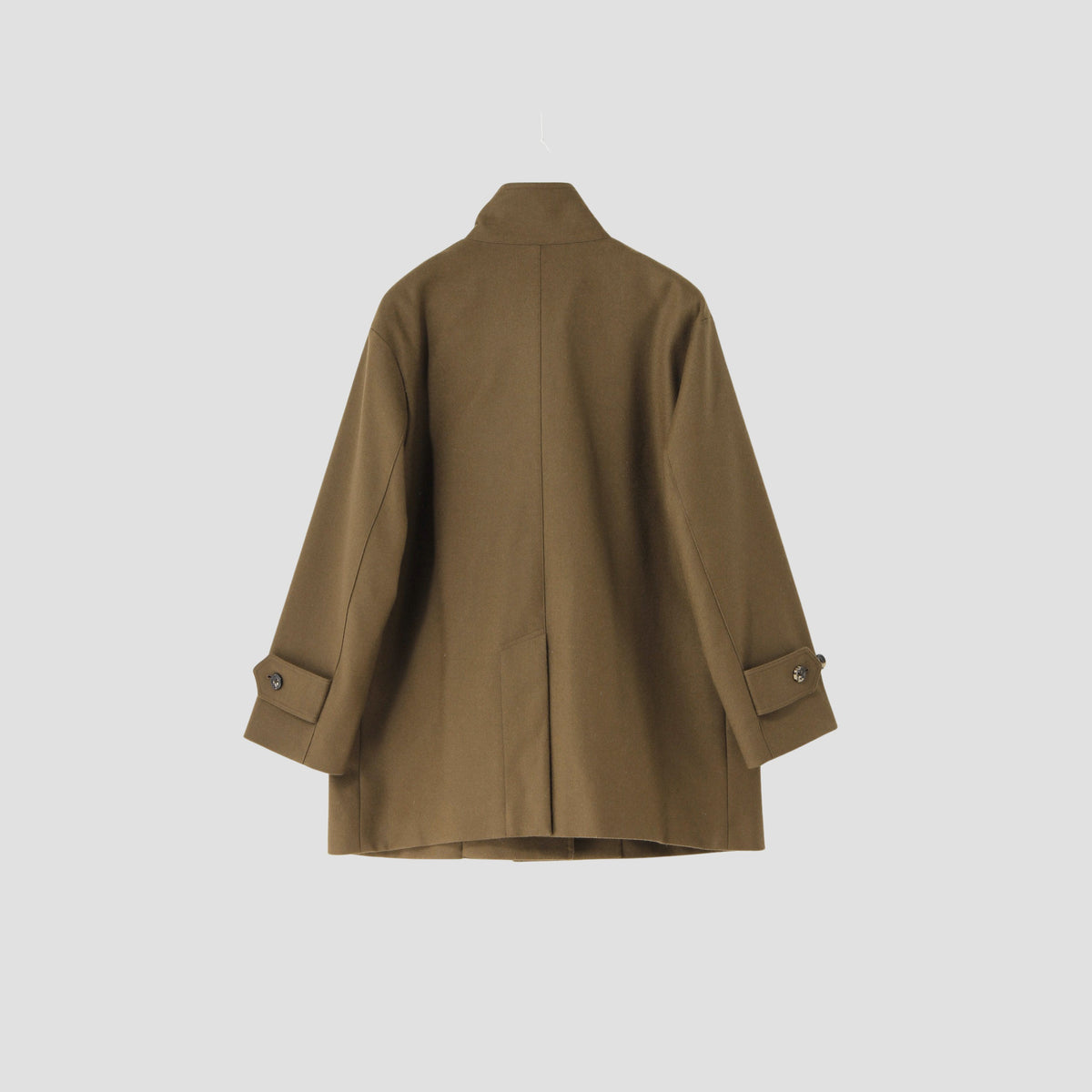 MILLED SERGE COAT