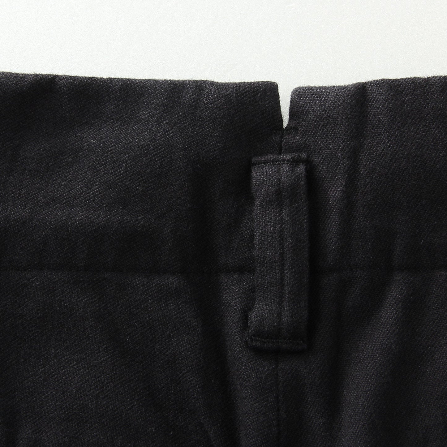 WASHED COTTON TWILL TROUSERS