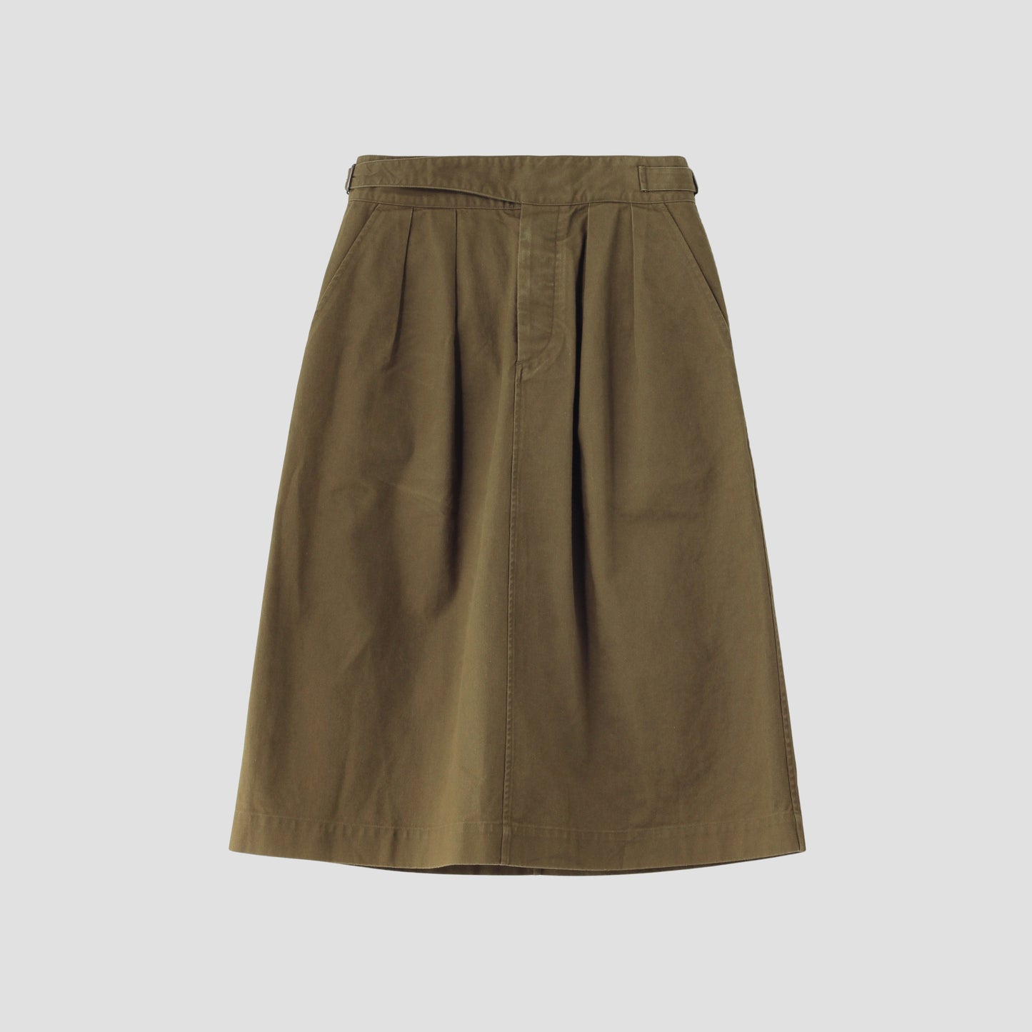 JAPANESE COTTON LINEN DRILL SKIRT